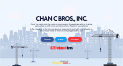Desktop Screenshot of chancbros.com